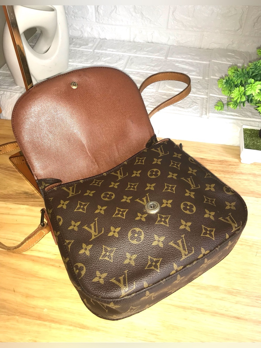 ✅LV BAG+free LV wallet GM ST CLOUD Brown Monogram - Picture 4 of 16